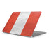 Peru Flag Distressed Apple MacBook Pro 16-inch Skin